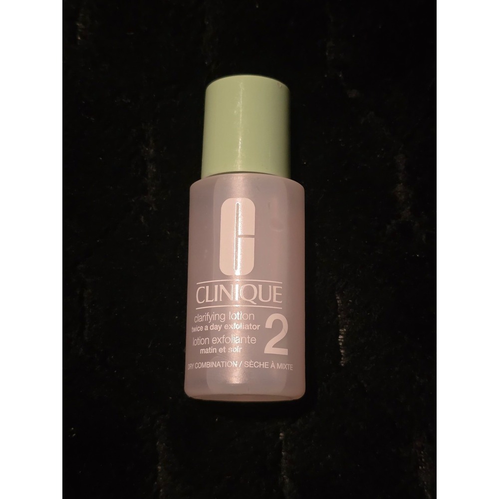 Clinique Clarifying Lotion 2 Dry Combination 1 oz/30ml Travel Size New!